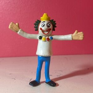 Vintage * Jack in the Box Clown Action Figure Toy Retro 1973 Imperial Bendy Kids